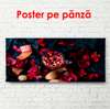 Poster - Red drink, 90 x 60 см, Framed poster, Food and Drinks