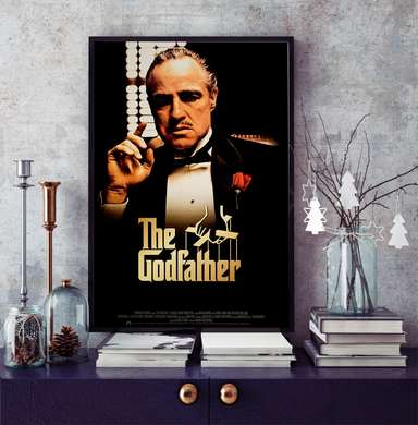 Poster - Poster "The GodFather", 30 x 45 см, Panza pe cadru