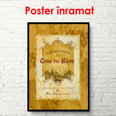 Poster - Un poster de epocă, 60 x 90 см, Poster înrămat, Provence