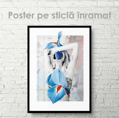 Poster - Girl fantasy, 30 x 45 см, Canvas on frame
