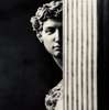 Poster - Sculptura romană antică, 100 x 100 см, Poster inramat pe sticla