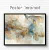 Poster - Modern art, 90 x 60 см, Framed poster on glass, Abstract