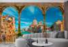 Wall mural - View of Venice from the arched terrace