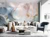 Wall mural - Fluid art in pale shades