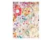 Screen - Multi-colored flowers and gems, 3