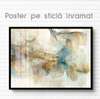 Poster - Modern art, 90 x 60 см, Framed poster on glass, Abstract