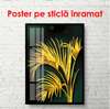 Poster - Palmier solar, 60 x 90 см, Poster înrămat, Glamour