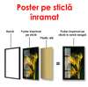 Poster - Palmier solar, 60 x 90 см, Poster înrămat, Glamour