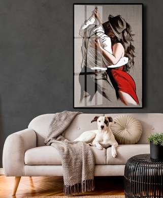 Poster - Tango, 30 x 45 см, Canvas on frame