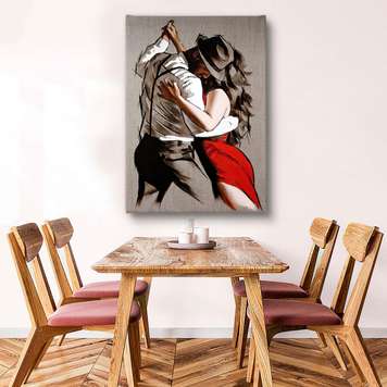 Poster - Tango, 30 x 45 см, Panza pe cadru, Diverse