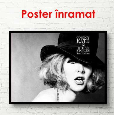 Постер - Ковбой Кейт, 90 x 60 см, Постер в раме, Личности