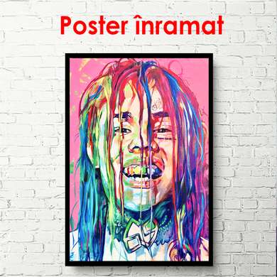 Poster - Tekashi, 60 x 90 см, Framed poster