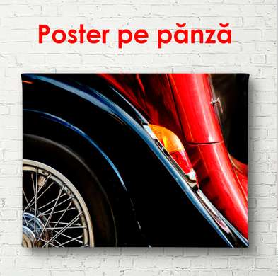 Poster - O mașină, 90 x 60 см, Poster înrămat, Transport