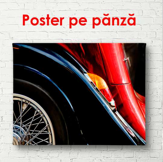 Poster - O mașină, 90 x 60 см, Poster înrămat