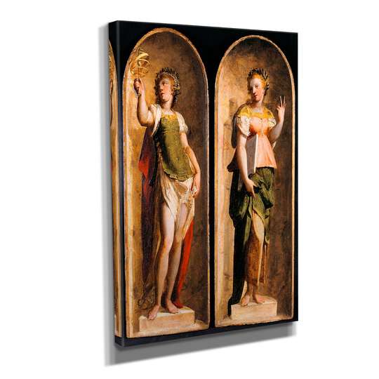 Постер - Потомки Богов, 30 x 45 см, Холст на подрамнике
