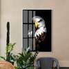 Poster - the Eagle, 60 x 90 см, Framed poster on glass, Animals