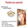 Постер - Несение креста, 60 x 90 см, Постер на Стекле в раме, Религиозные