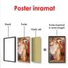 Poster - Carrying the Cross, 60 x 90 см, Framed poster