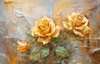 Modular picture, Beige roses with 3D effect, 206 x 115