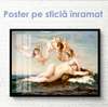 Постер - Живописные ангелы, 90 x 60 см, Постер на Стекле в раме, Винтаж