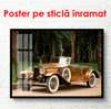 Poster - Rolls-Royce auriu, 90 x 60 см, Poster înrămat, Transport