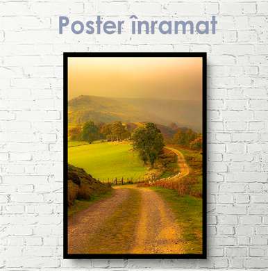 Poster - Autumn landscape, 30 x 60 см, Canvas on frame
