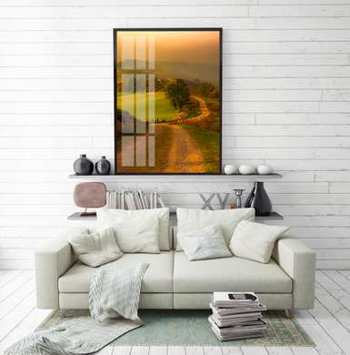 Poster - Autumn landscape, 30 x 60 см, Canvas on frame