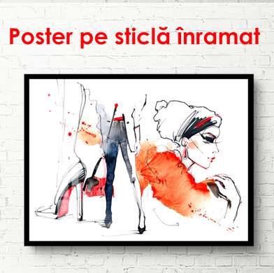 Poster - Elegant, 90 x 60 см, Poster înrămat
