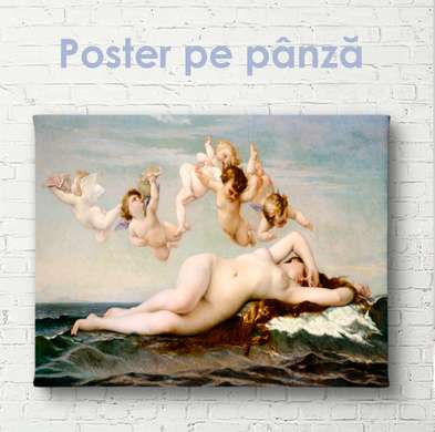Poster - Îngeri, 45 x 30 см, Panza pe cadru