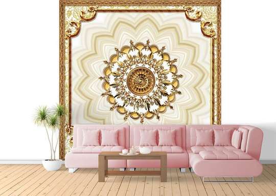 Wall Mural - Gold jewelry