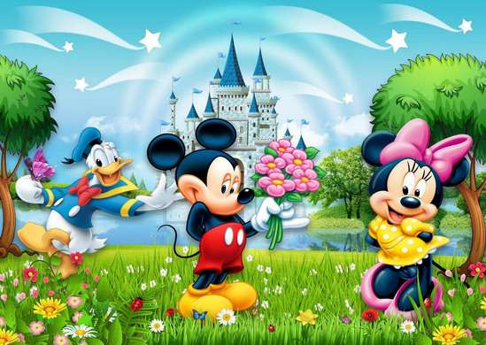 Wall Mural - Mickey Mouse story