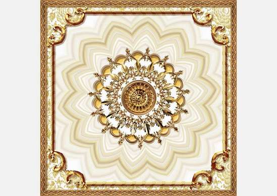 Wall Mural - Gold jewelry