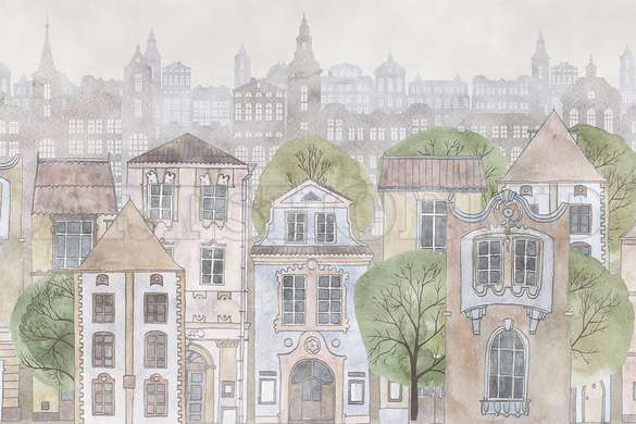 Wall Mural - The buildings of the city