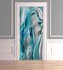 3D door sticker, Sea wave, 60 x 90cm, Door Sticker