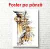 Постер - Архитектура, 60 x 90 см, Постер в раме, Минимализм