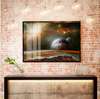 Poster - Brown space, 90 x 60 см, Framed poster, Nature