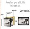 Постер, Стая слонов, 45 x 30 см, Холст на подрамнике