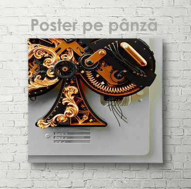 Poster - Mechanism, 40 x 40 см, Canvas on frame