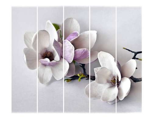 Screen - Twig of delicate flowers., 7