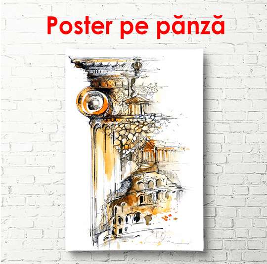 Poster - Architecture, 60 x 90 см, Framed poster
