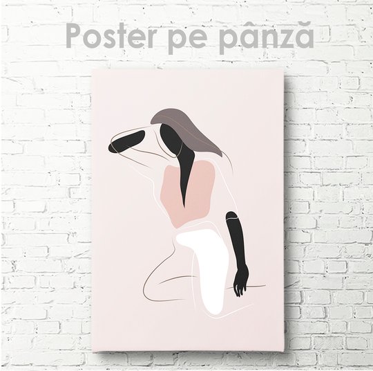 Poster, Femeia, 30 x 45 см, Panza pe cadru