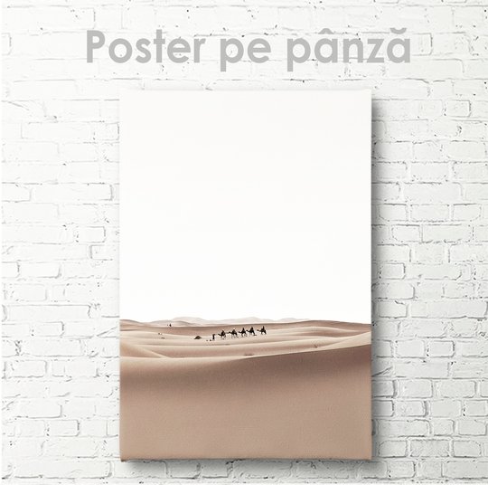 Poster, Deşertul, 30 x 45 см, Panza pe cadru