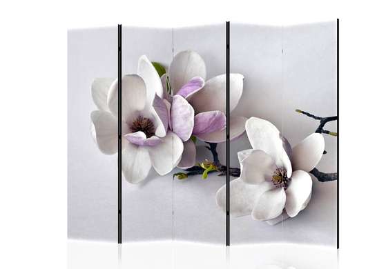 Screen - Twig of delicate flowers., 7