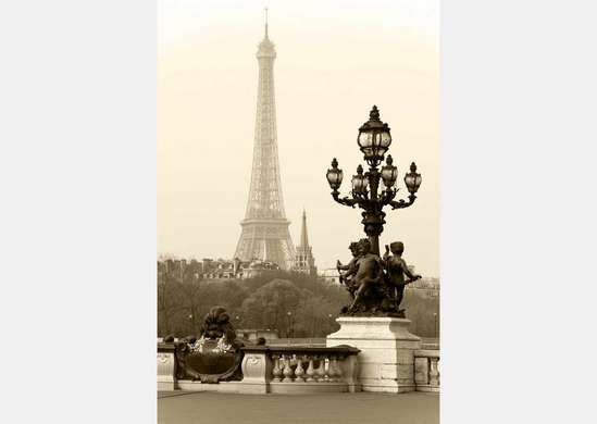 Fototapet - Parcul de lângă Turnul Eiffel