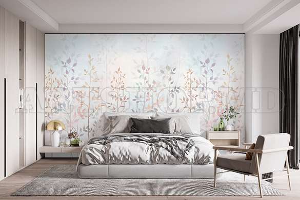 Wall mural - Multicolored plants