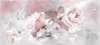 Wall mural - Pale pink rose flowers