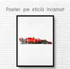 Poster - Formula 1, 60 x 90 см, Poster inramat pe sticla