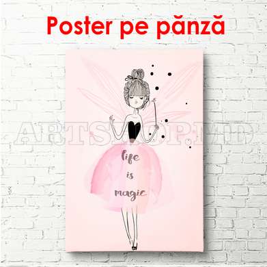 Poster - Life is magic, 30 x 45 см, Canvas on frame, For Kids