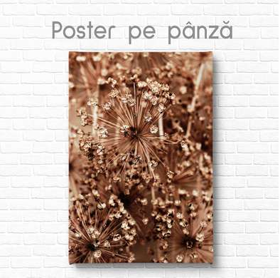 Постер - Осенний цветок, 30 x 45 см, Холст на подрамнике