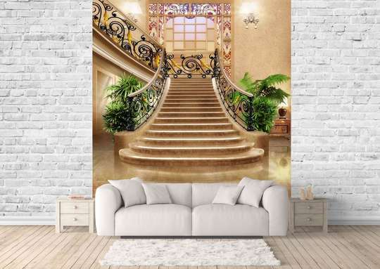 Wall Mural - View of the royal staircase.